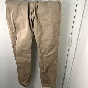 Men’s H&M L.O.G.S Size 33 Skinny Stretch Khakis Pants